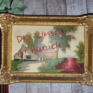 Uplifted painting Lovely water