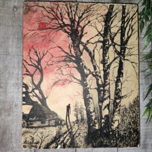 Uplifted painting Night stalker